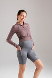 ULTRA SOFT MATERNITY POCKET SHORT -  - Shorts