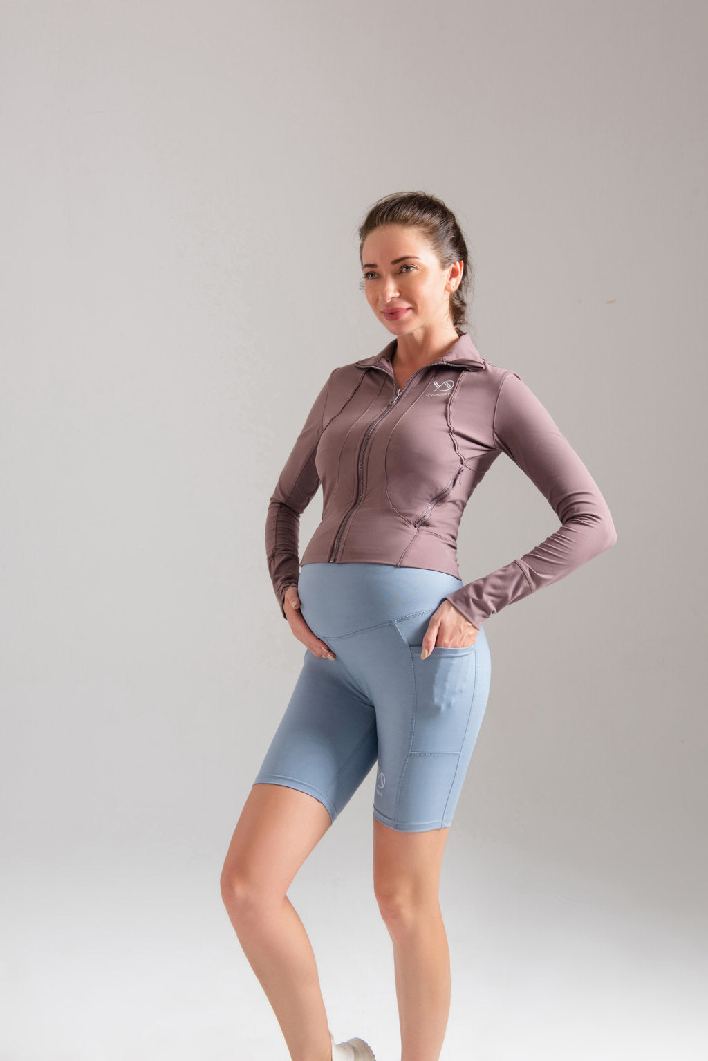 ULTRA SOFT MATERNITY POCKET SHORT -  - Shorts