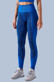 Yogadept High Waist Snake-Pattern Workout set