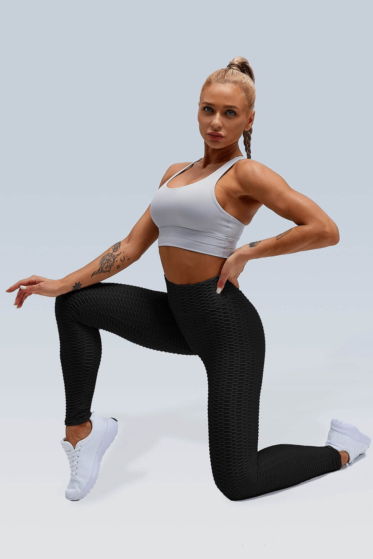 Booty Lifting Honeycomb Scrunch Legging