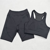 YOGA SET CLOTHING SHORT FITNESS -  - Sets
