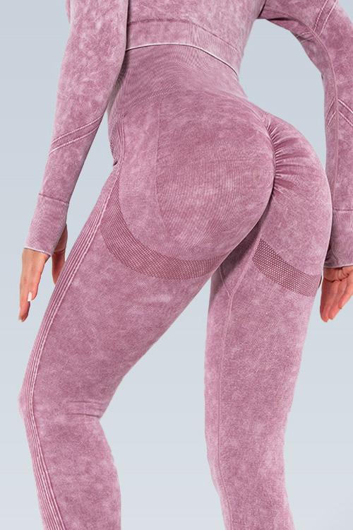 Good Mood Scrunch Butt Yoga Leggings -  - Leggings