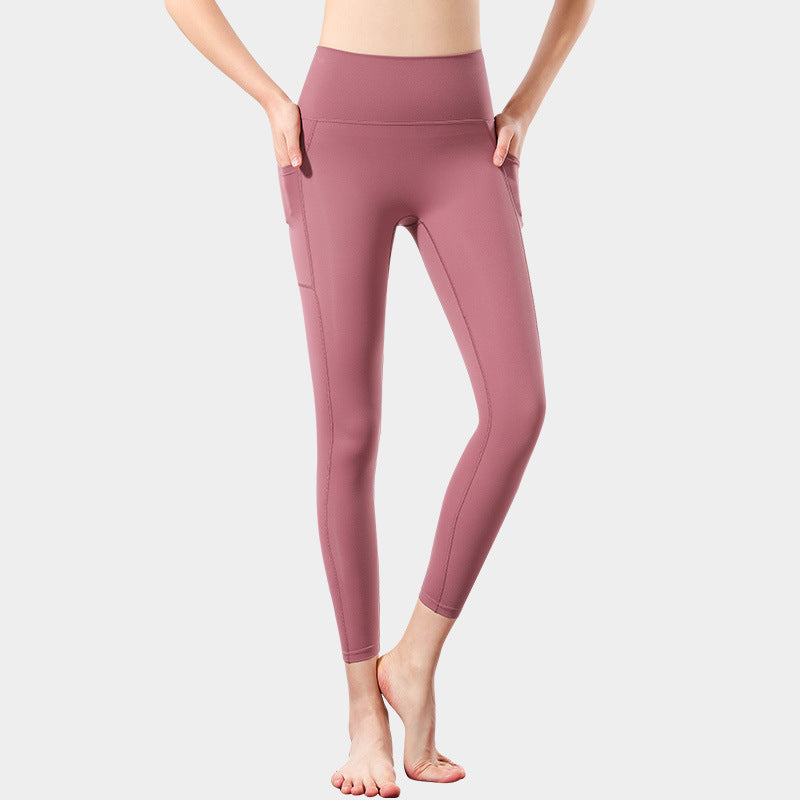 High Waisted Plus Size Tight Yoga Leggings -  - Leggings