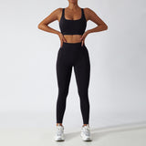 breathable waist-hip long workout sets