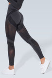 Yogadept hollow out Mesh Breathable Yoga Leggings -  - Leggings