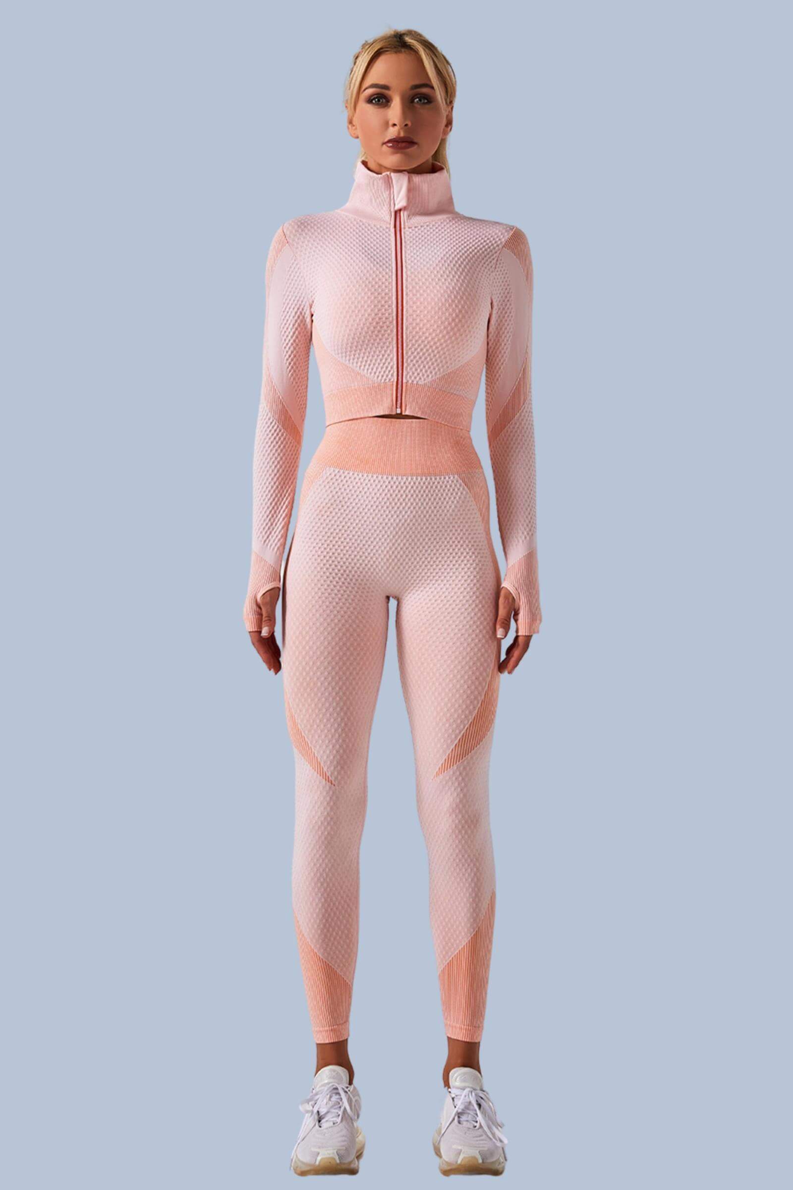 Workout Outfit 3 Piece Seamless Stretch suits