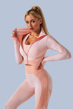 Workout Outfit 3 Piece Seamless Stretch suits