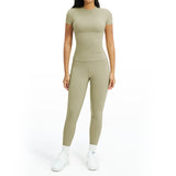 Wholesale Women's Breathable Seamless Activewear Set