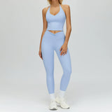 Wholesale Bare Feel Yoga Vest With Pants Set