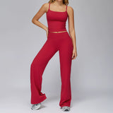Wholesale Yoga Sports Vest With long Trousers Set