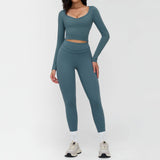 Wholesale Open Back Yoga Set