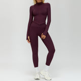 Wholesale Seamless Yoga  Jacket With Pants  Set