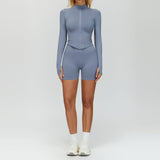 Wholesale Seamless Yoga Vest With Jacket Set