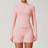 Wholesale Seamless Yoga Vest With Jacket Set