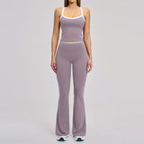 Wholesale Women's Sport Luxe Activewear Set - Wide Leg
