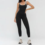 Wholesale Contrast Yoga Jumpsuit