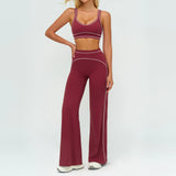Wholesale Color Block Yoga Set