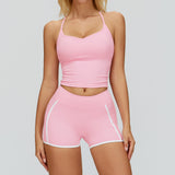 Wholesale Hollow Back Yoga Set