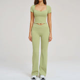 Wholesale Women's Compression Running Activewear Set