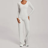 Wholesale High Waist Yoga Set