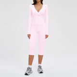 Wholesale Women S Sculpt Core Activewear Set Longsleeves Mid
