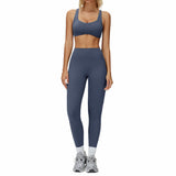 Wholesale Quick Dry Yoga Bra With pants Set