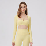 Wholesale Square Neck Yoga Top