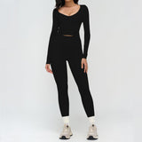 Wholesale Open Back Yoga Set