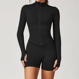 Wholesale Seamless Yoga Vest With Jacket Set