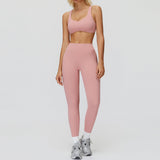 Wholesale Quick Dry Yoga Bra With pants Set