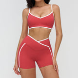 Wholesale Bare Feel  Bra With Short Yoga Set
