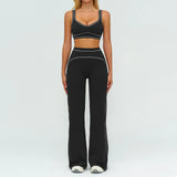 Wholesale Color Block Yoga Set
