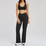 Wholesale Women's Ribbed Yoga Activewear Set