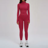 Wholesale Women's Compression Training deep Activewear Set