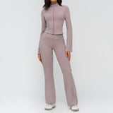 Wholesale High Neck Yoga Set