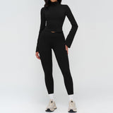Wholesale Zip neck Yoga Set