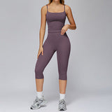 Wholesale Yoga Sports Vest with Short Trousers Set