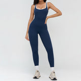 Wholesale Contrast Yoga Jumpsuit