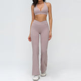 Wholesale Nude Tone Yoga Set
