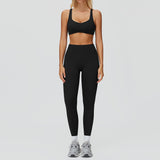 Wholesale Quick Dry Yoga Bra With pants Set