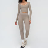 Wholesale Open Back Yoga Set