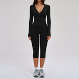 Wholesale Women S Sculpt Core Activewear Set Longsleeves Mid