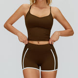Wholesale Hollow Back Yoga Set