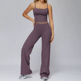 Wholesale Yoga Sports Vest With long Trousers Set