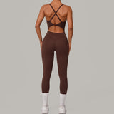 Wholesale Adjustable Yoga Jumpsuit Set