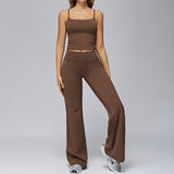 Wholesale Yoga Sports Vest With long Trousers Set