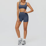 Wholesale Quick Dry Yoga Bra With Short Set