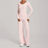 Wholesale High Waist Yoga Set