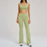 Wholesale Women S Ribbed Yoga Activewear Set