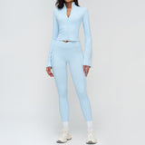Wholesale Zip neck Yoga Set